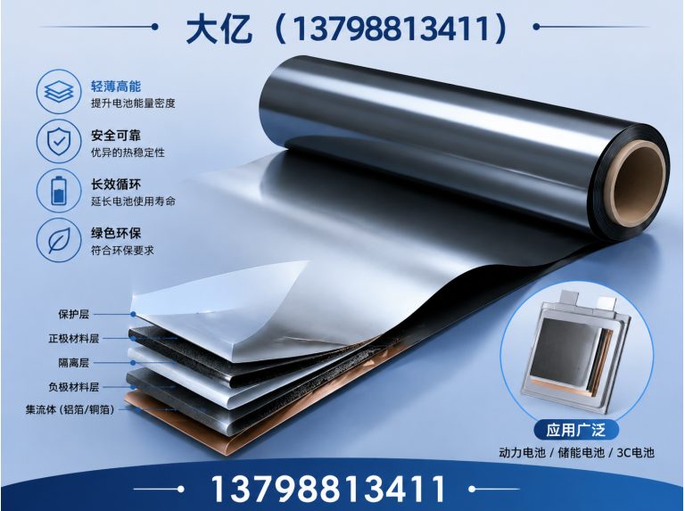 广东锂电池薄膜展示图